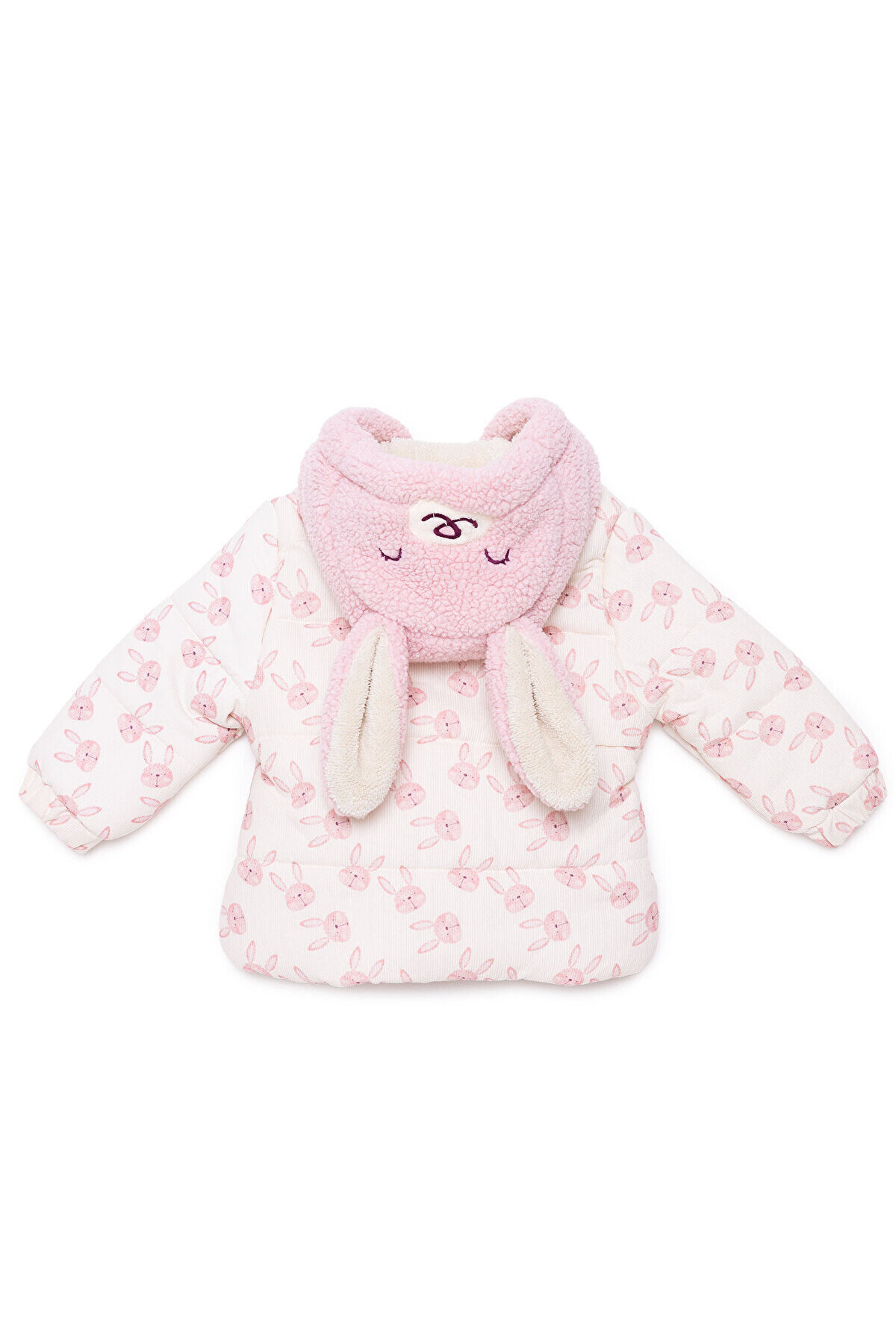 Midimod Kız Bebek Mont Fermuarlı Çıtçılı Uzun Kol fotoğrafı 2 (önizleme)