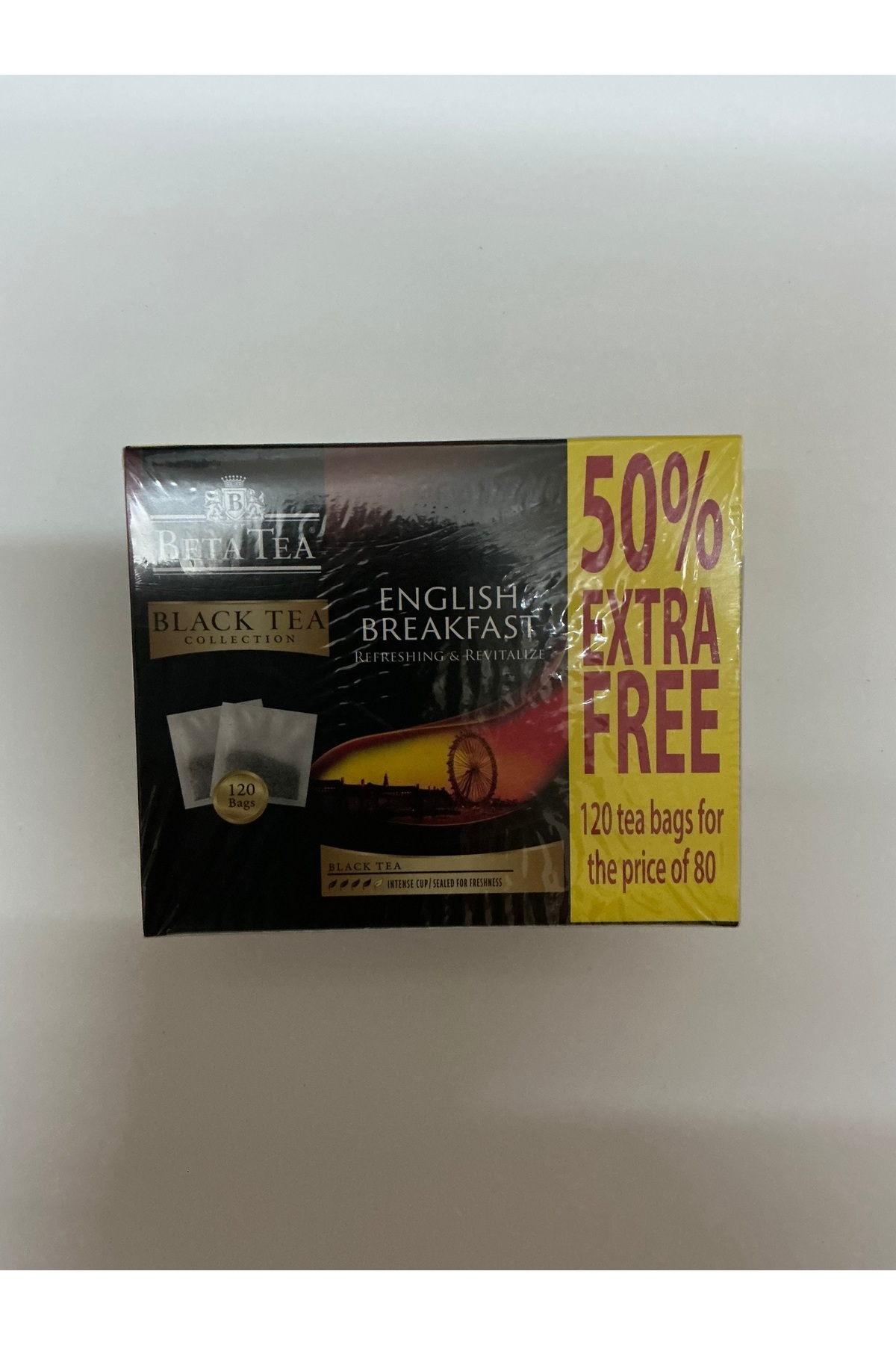 Ahmad Tea Beta Efsane İngiliz Kahvaltılık Sert içim 120ad sallama çay