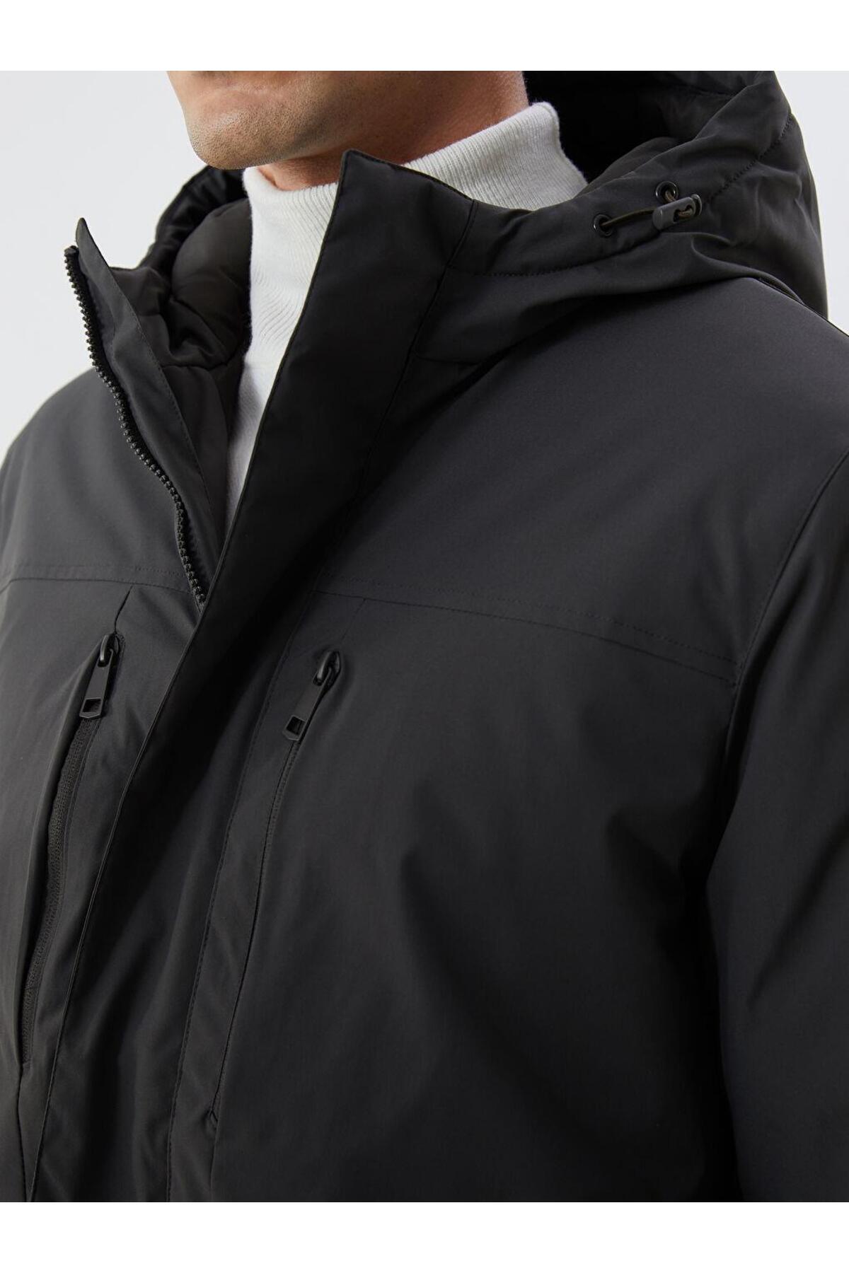 کاپشن مردانه راسته آستین استاندارد | ال سی وایکیکی LC Waikiki W59048Z8 - تصویر 6