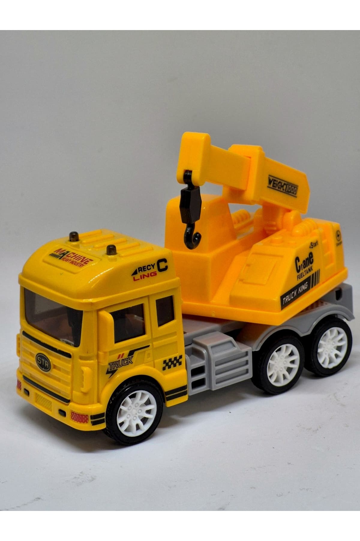 Fidan oyuncak Döner Vinçli Oyuncak Kamyon ve İş Makinesi