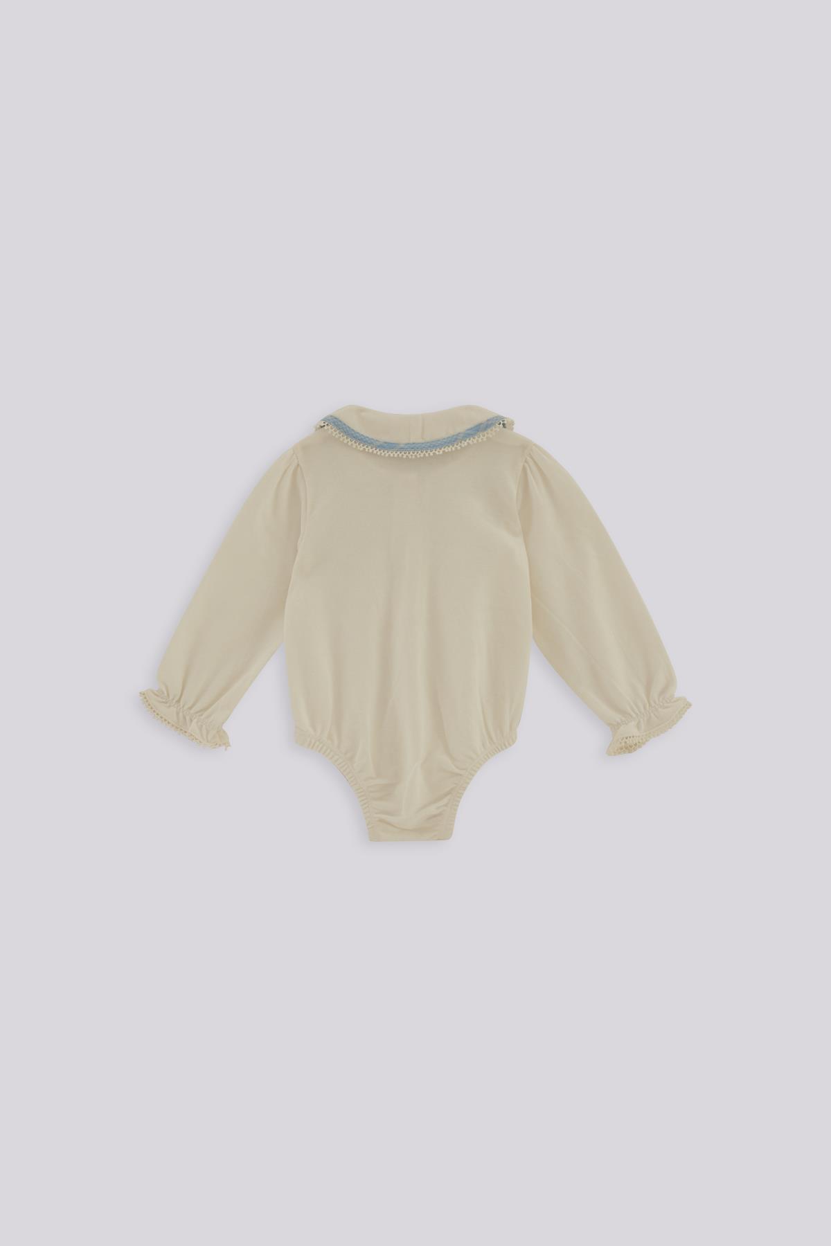 GB Baby BG Store Kız Bebek Beyaz Gömlek fotoğrafı 3 (önizleme)