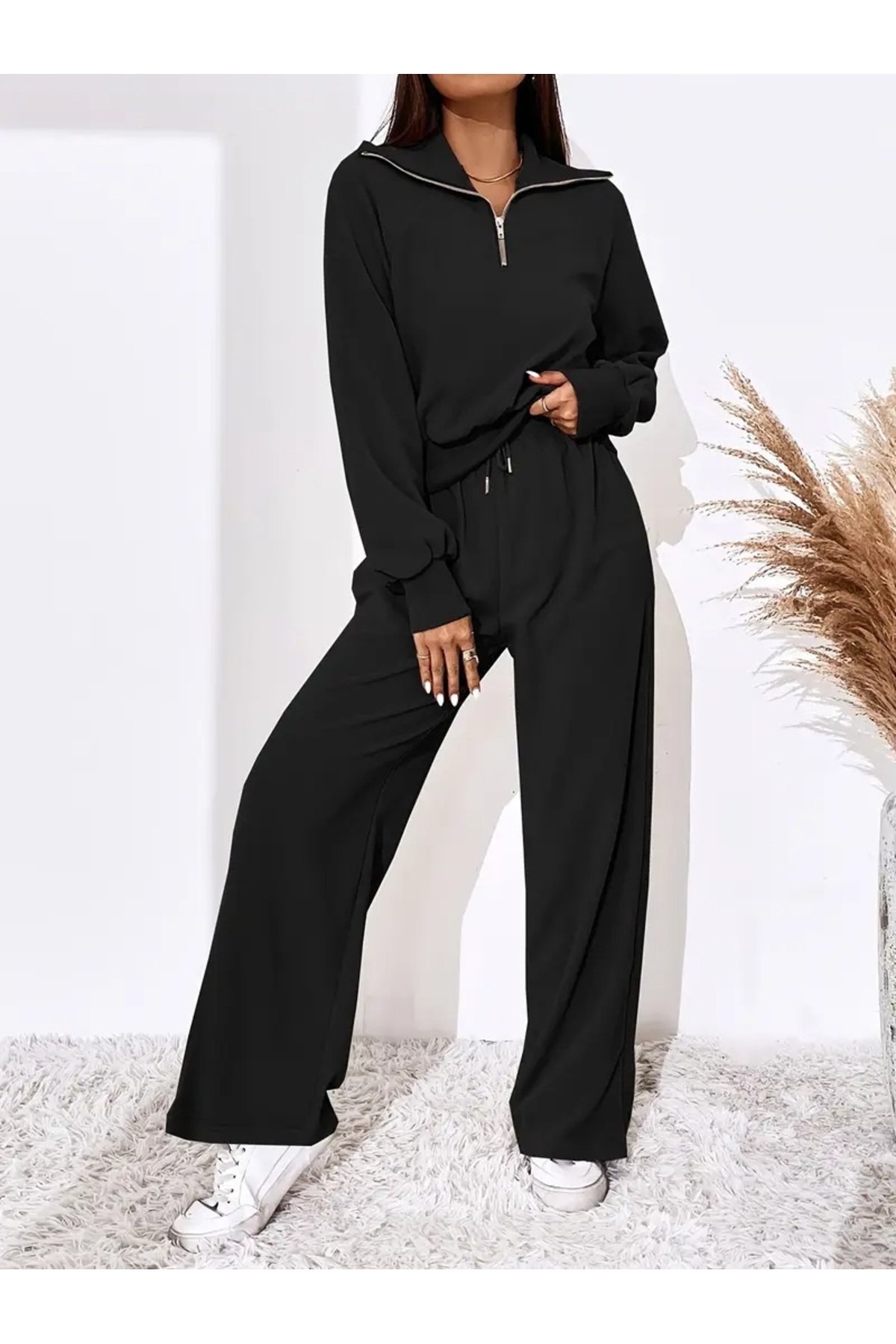 بنطلون رياضي فضفاض للنساء مقاس كبير ملابس رياضية و...