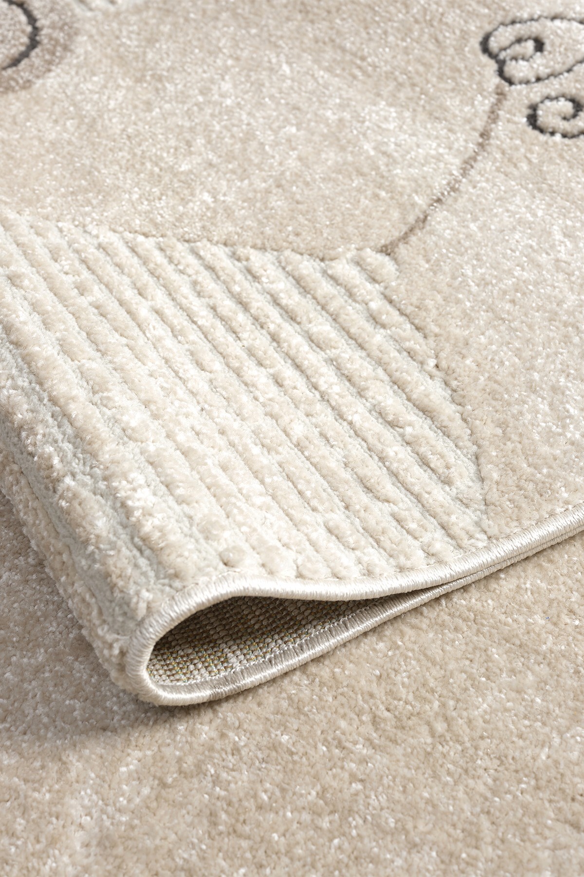 Eliz Home Yumuşak Dokuma Halı Zürafa Figürlü Leke Tutmaz Bebek Odası Çocuk Odası Genç Odası Halısı ZÜRAFA fotoğrafı 4 (önizleme)