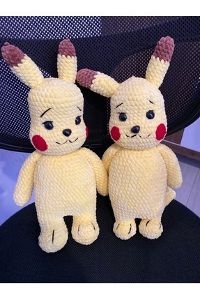 Toys Amigurumi Pikachu organik oyuncak