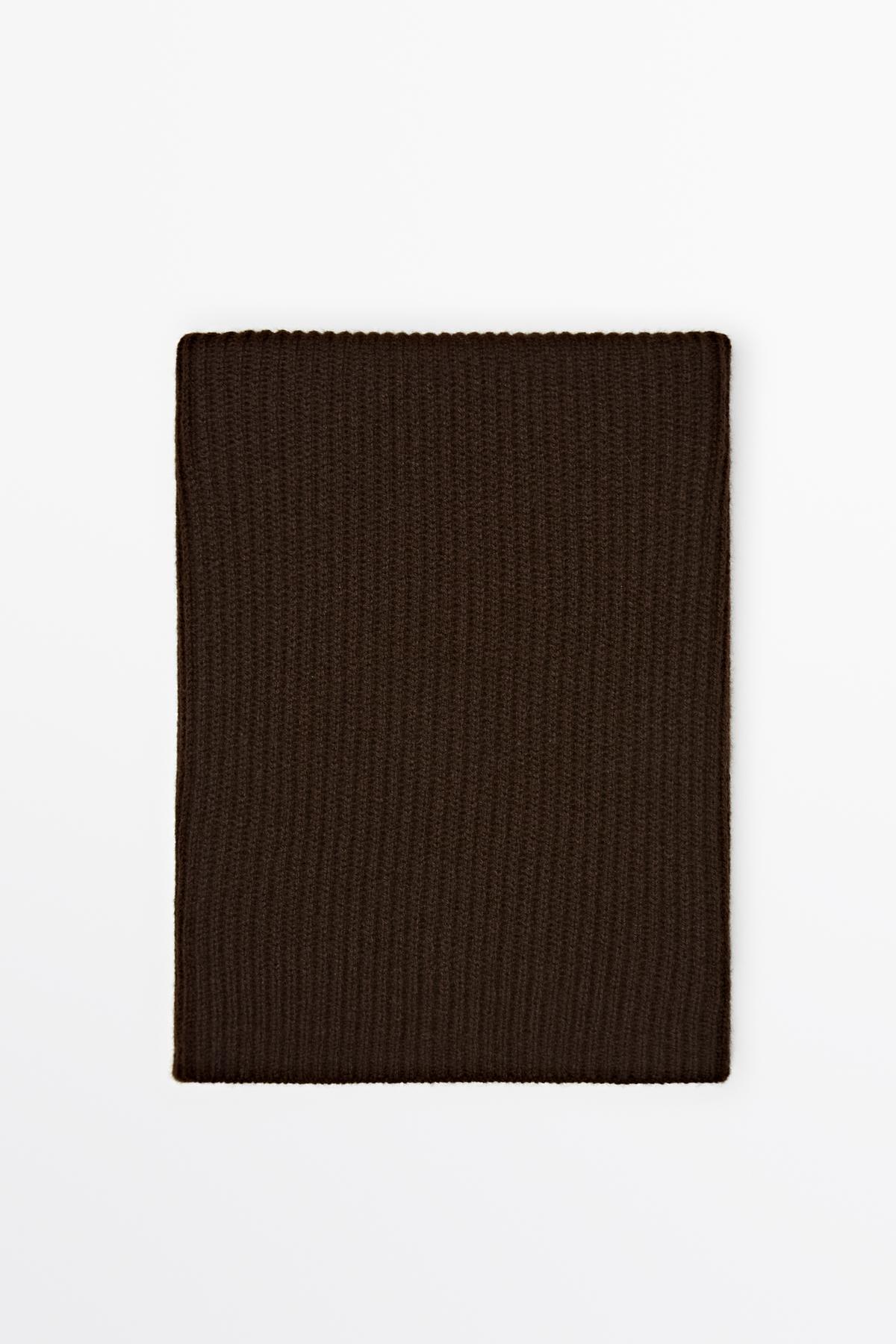 ماسیمو دوتی روسری صد در صد کشمیر از جنس مخمل کبریتی