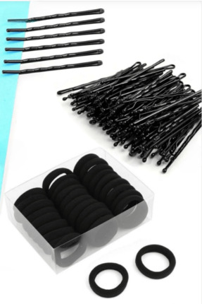 Design 4N Kadın 100 Adet Havlu ve Tel Toka Seti / 50 Adet Havlu Toka 50 Adet ...