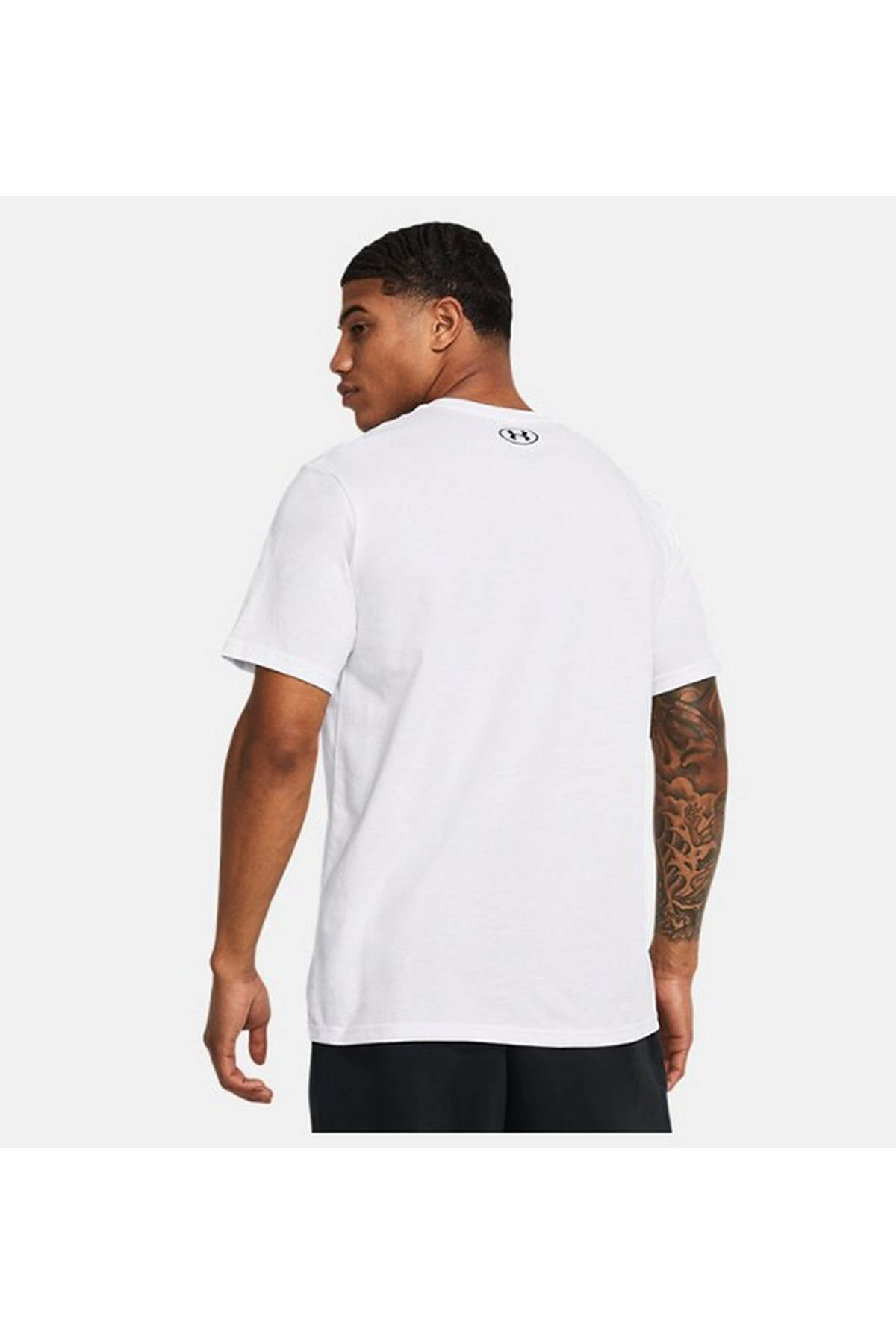 Under Armour Gl Foundatıon Update Ss Beyaz Erkek T-Shirt 1382915-100 görsel 2