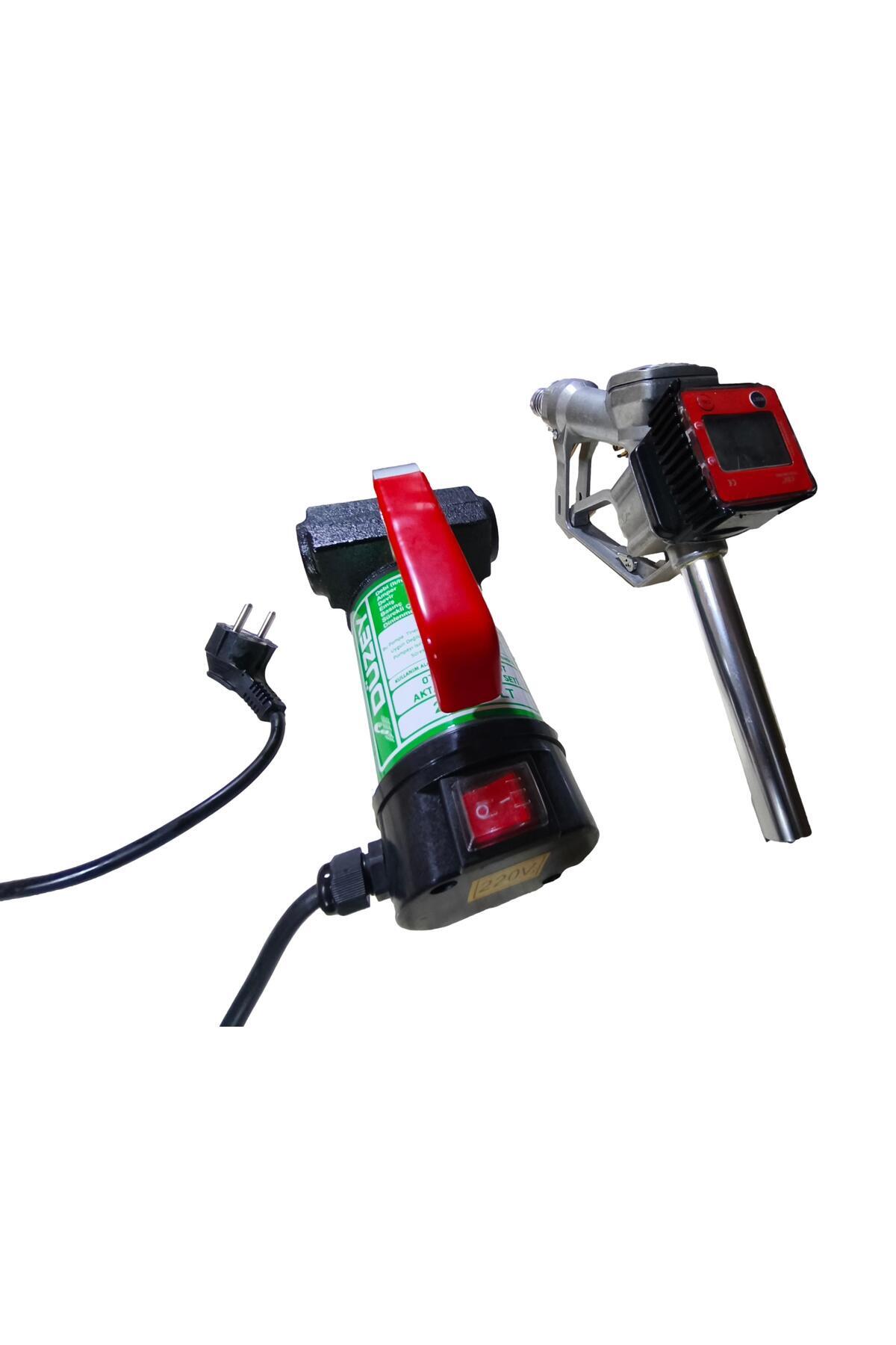 Düzey 12 VOLT MAZOT AKTARMA POMPASI & SAYAÇLI AKARYAKIT TABANCA SETİ