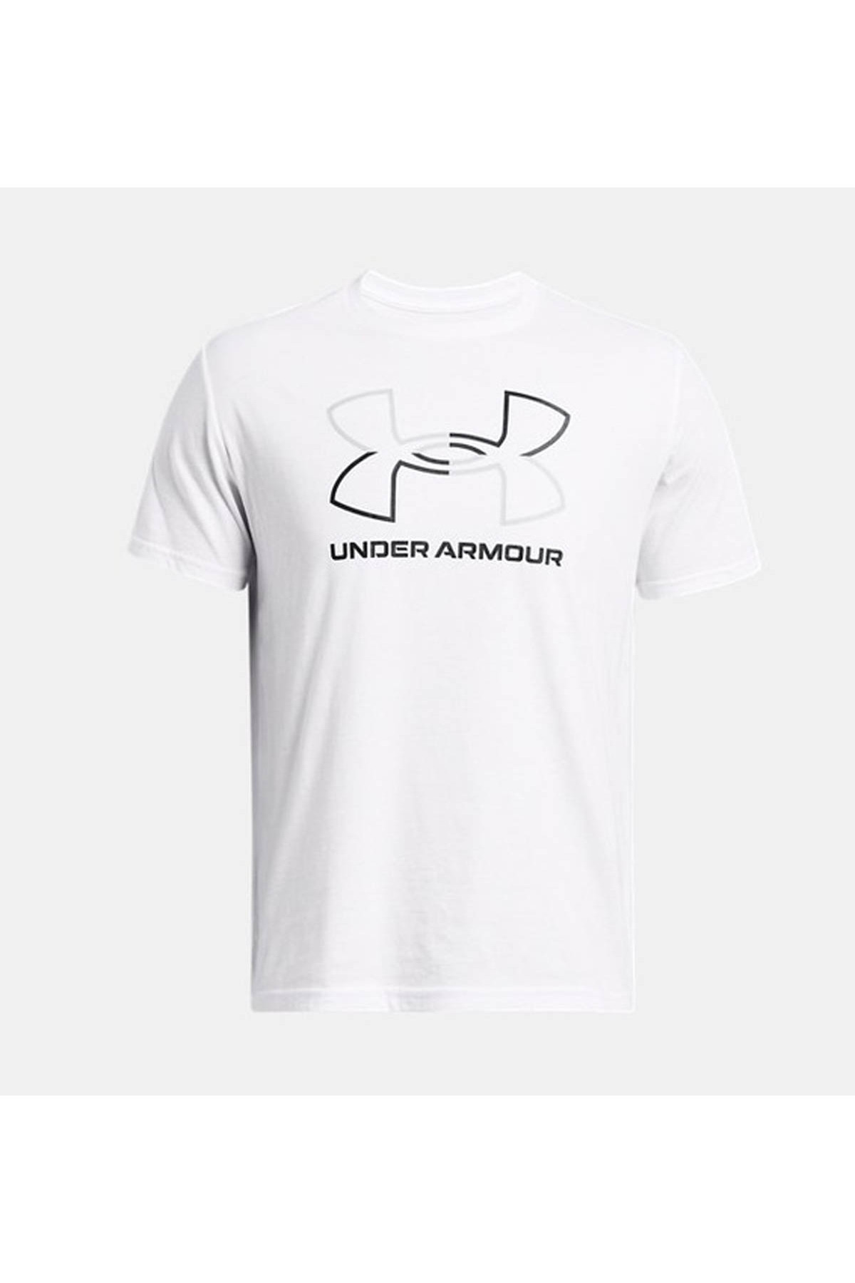 Under Armour Gl Foundatıon Update Ss Beyaz Erkek T-Shirt 1382915-100 görsel 3