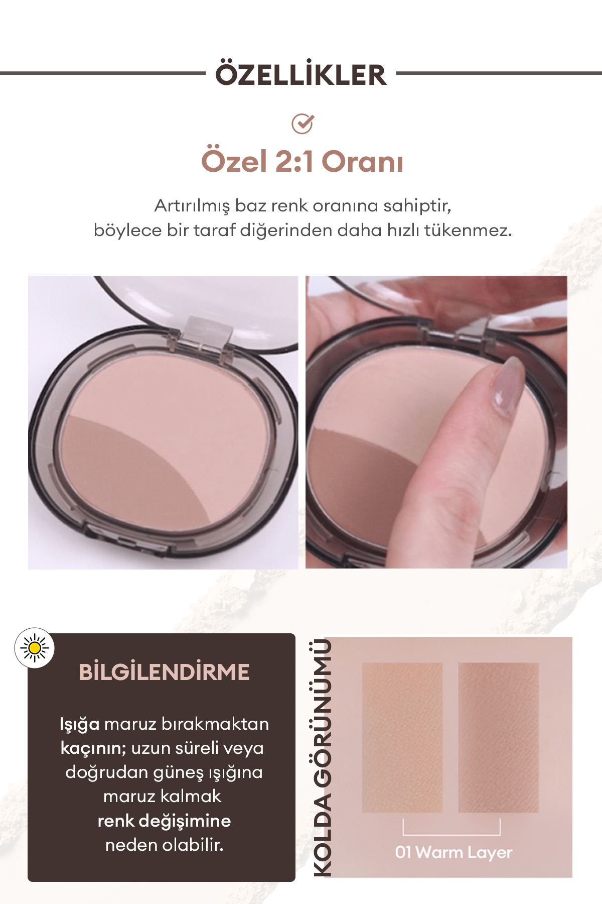 İki Renkli, Sıcak Alt Tonlu Kontür Paleti A'PIEU Juicy-Pang Layering Shading (01 Warm Layer) — قهوه‌ای 111633 — تصویر 6 از 8