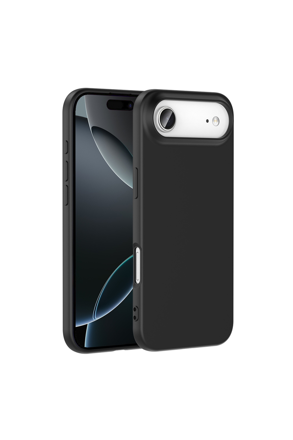 halkhouse İphone 17 Air Kılıf Kamera Korumalı İçi Kadife Esnek Renkli Mara Lansman Silikon Kapak