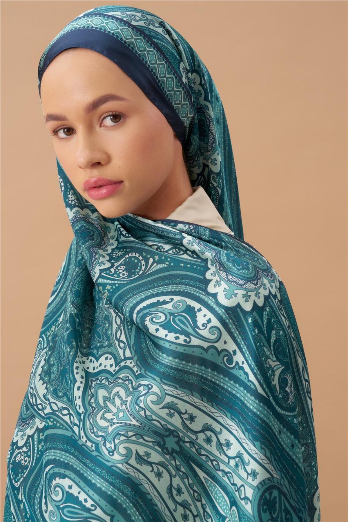 İpekhan Jardin Secret Collection Hint Vual İpek Şal 5012-06