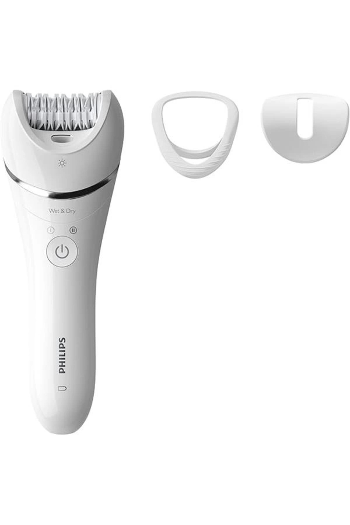 AyrStore Epilasyon Cihazı, Islak ve Kuru Kablosuz Kullanım, Ekstra Geniş Başlık, LED Işık, Hassas