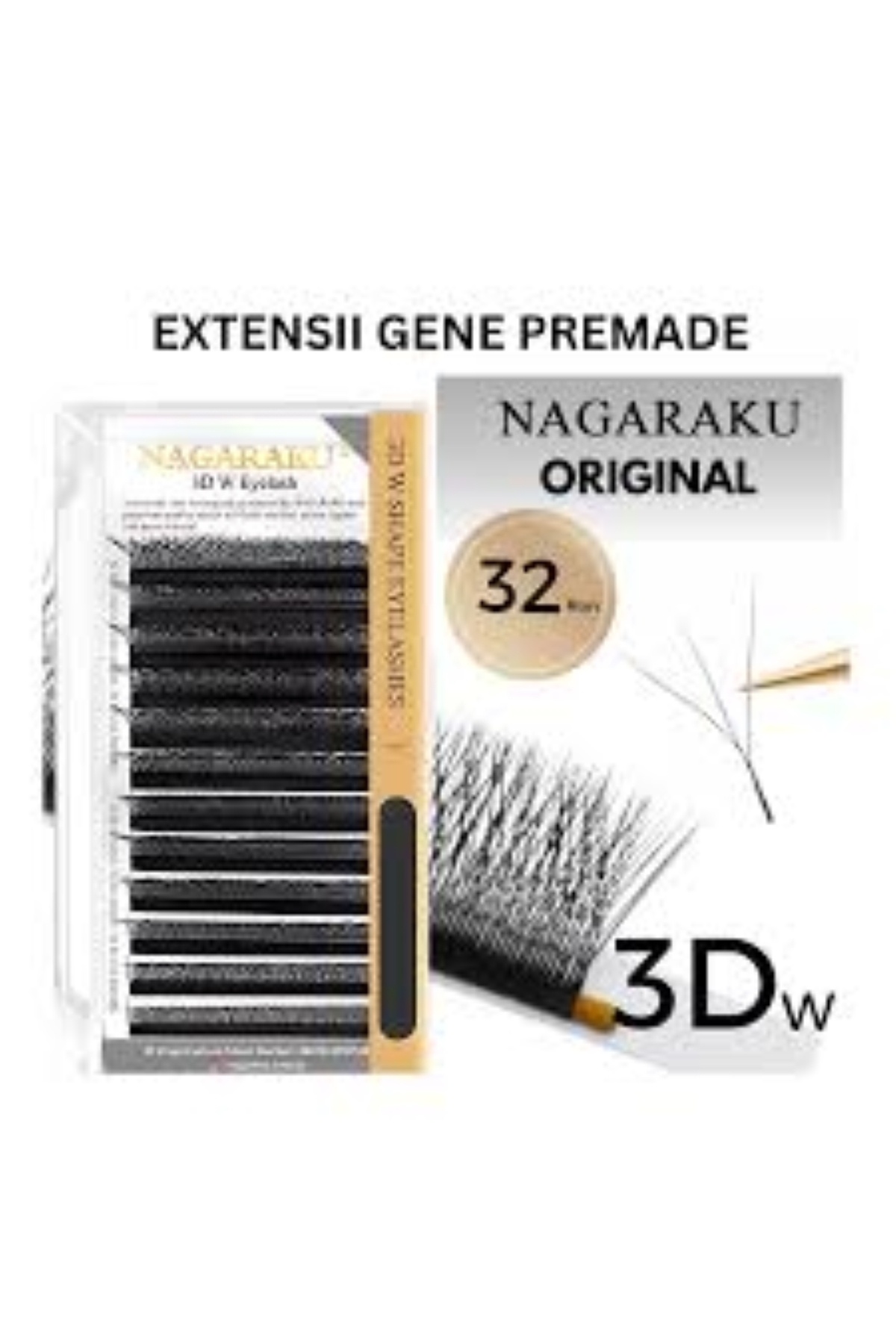 NAGARAKU İpek kiepik 3WD D kıvrım 11 uzunluk 0.07 kalınlık
