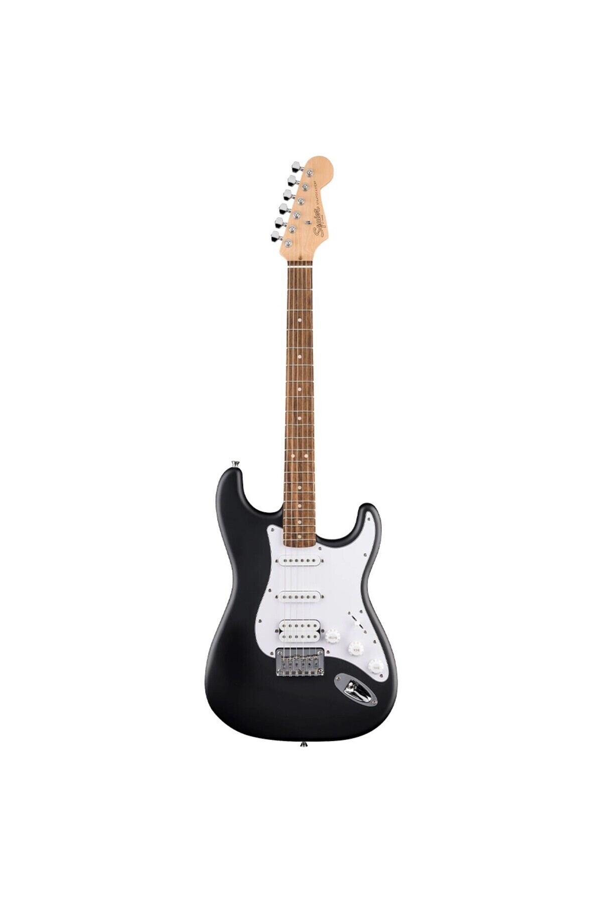 SQUIER Debut Stratocaster HSS Sabit Köprü Laurel Klavye Black