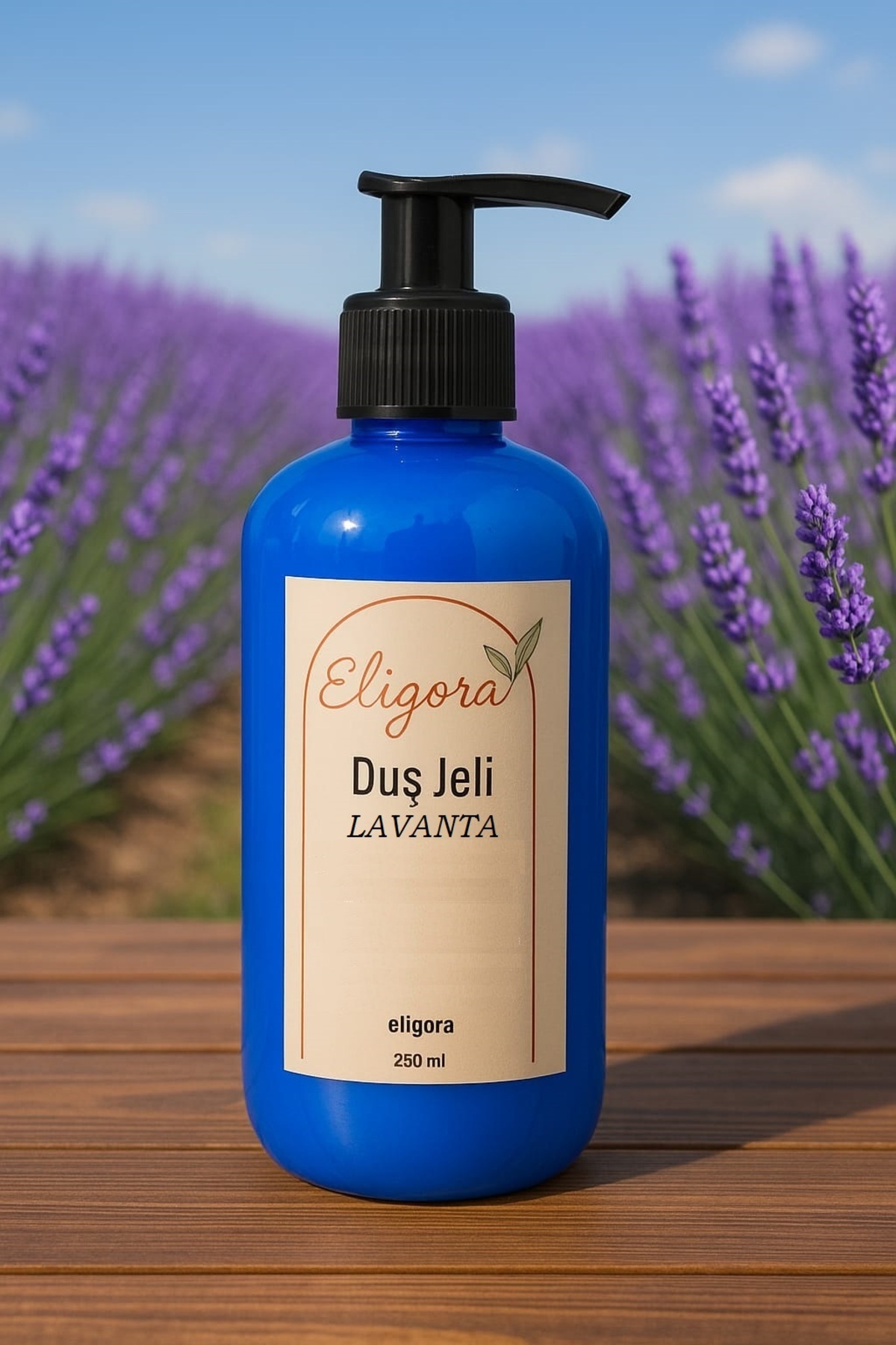 Eligora El Yapımı Lavantalı Duş Jeli