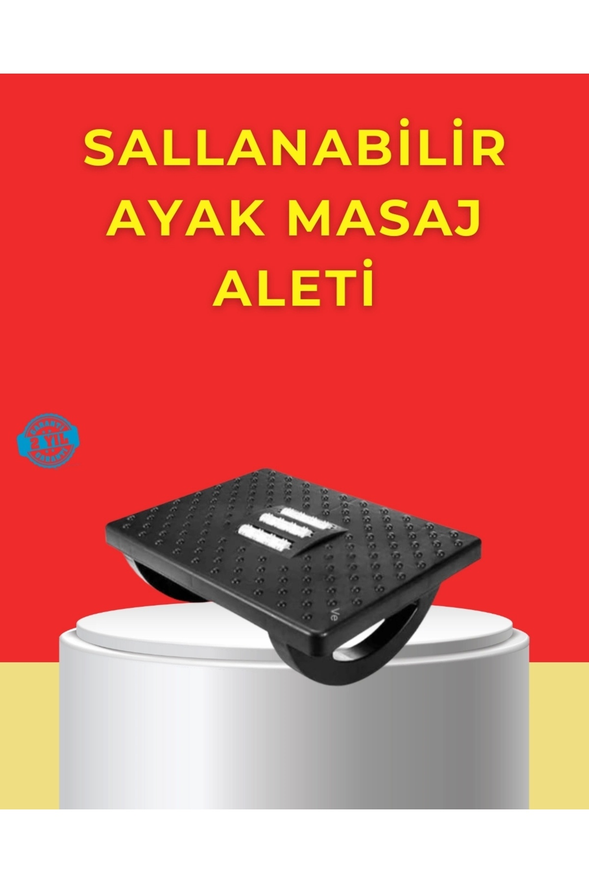 shopwave Ofis ve Ev İçin Ayak Dinlendirme Masaj Cihazı – Isıtmalı ve Ayarlanabilir
