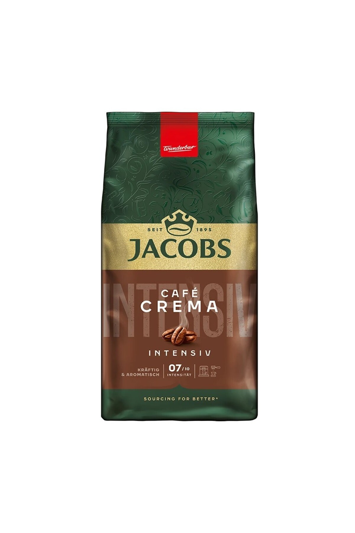 Jacobs Cafea Boabe Caffe Crema Intensiv, 1 kg