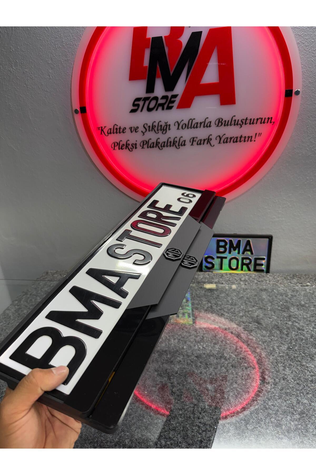 BMASTORE06 MG LOGOLU MAT MODEL PLKESİ PLAKALIK - Fiyatı, Yorumları