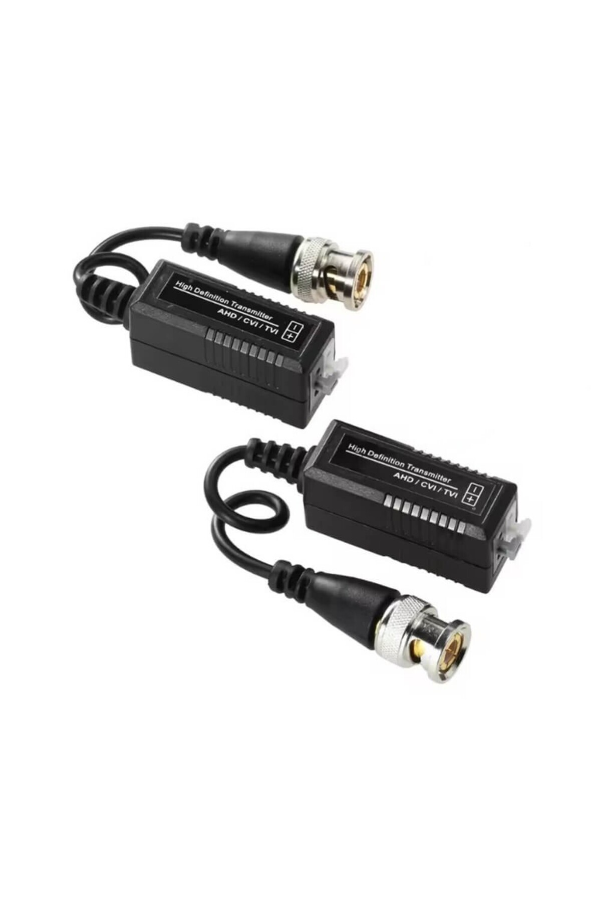 Koodmax CCTV Video Balun BNC HD TVI AHD CVI Kamera İçin CAT5/CAT6 UTP 1 Set (2 Adet)