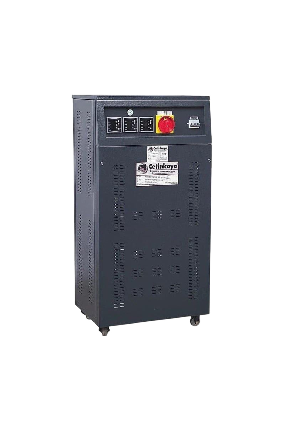 Çetinkaya 30KVA TRİFAZESERVO 300/460V-380V BAKIR SARGI
