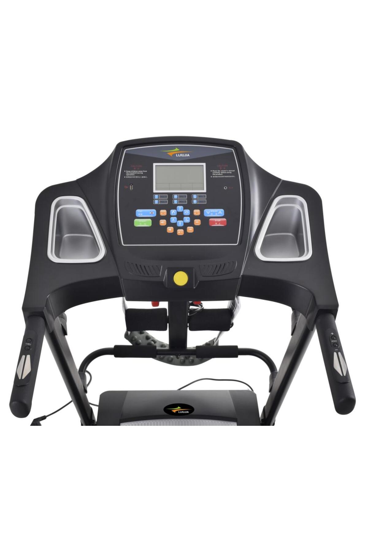 سير كهربائي مع مساج للخصر ومحرك 2 حصان، مساحة جري 42*120 سم,3 مستويات انحدار،يتحمل 120كجم, 5050D