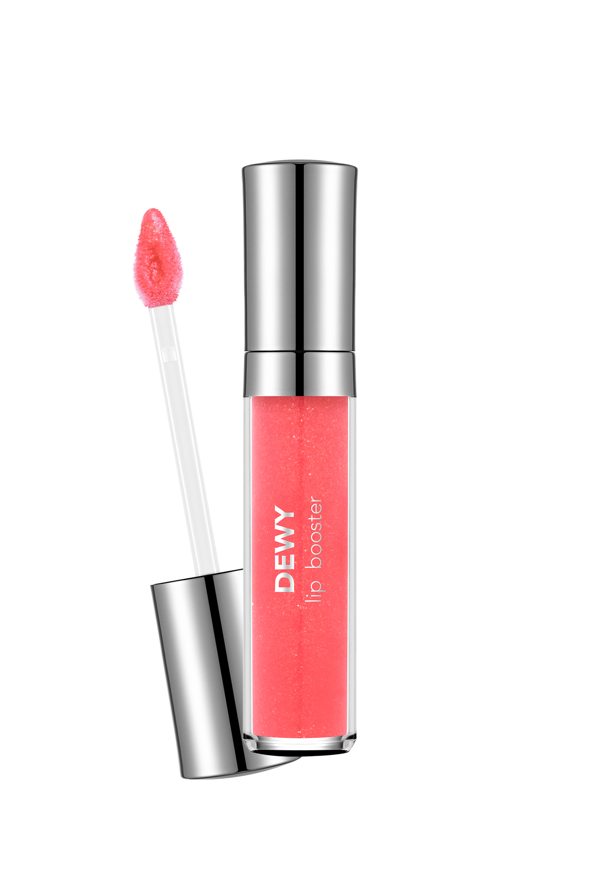 Flormar فلورمار برق لب نیمه شفاف حجم دهنده و حجم دهنده لب Dewy Lip Booster — صورتی ۵۲۷۶
