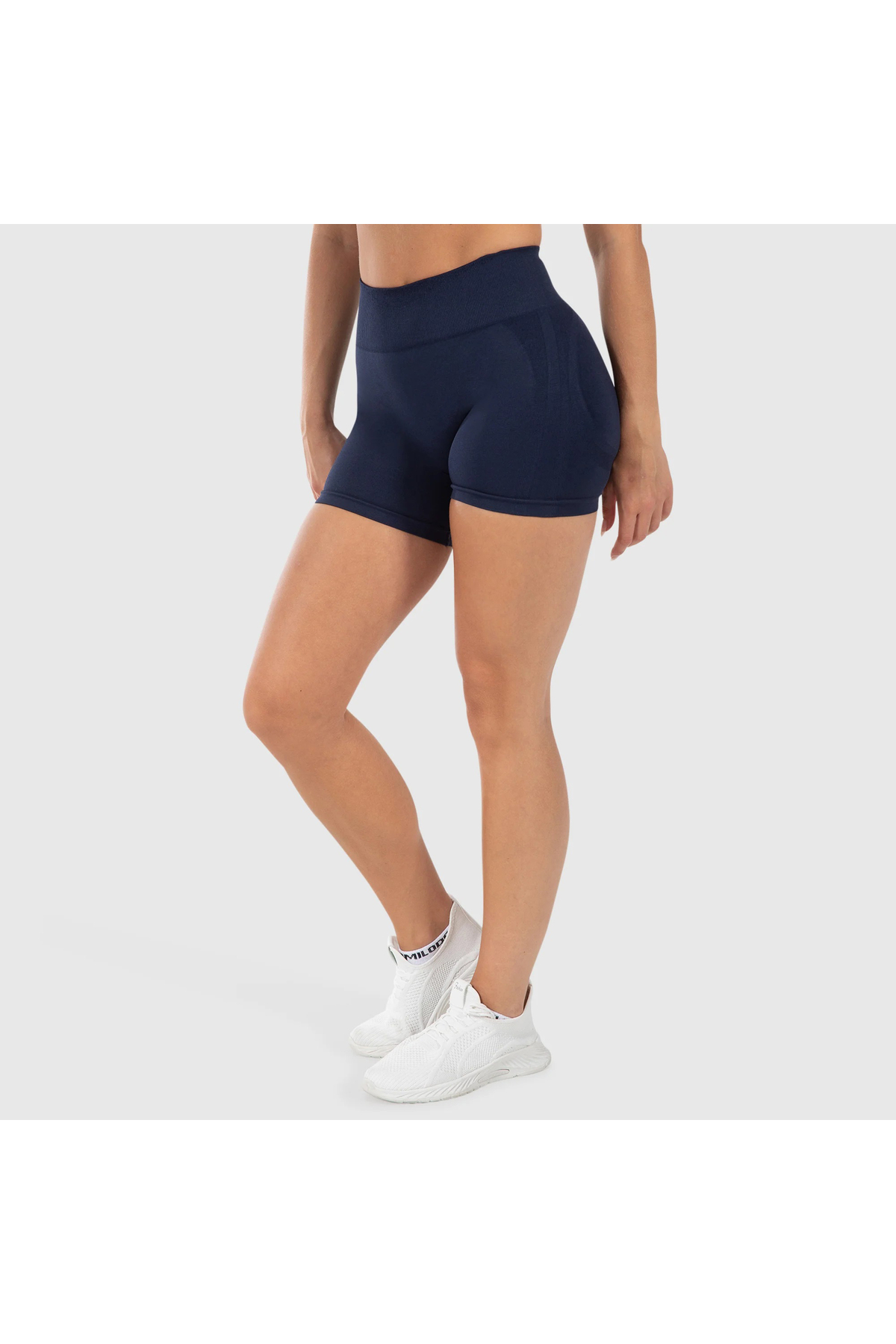 baim  x Aise Seamless Sporcu Mini Şort Tayt - Görsel 2