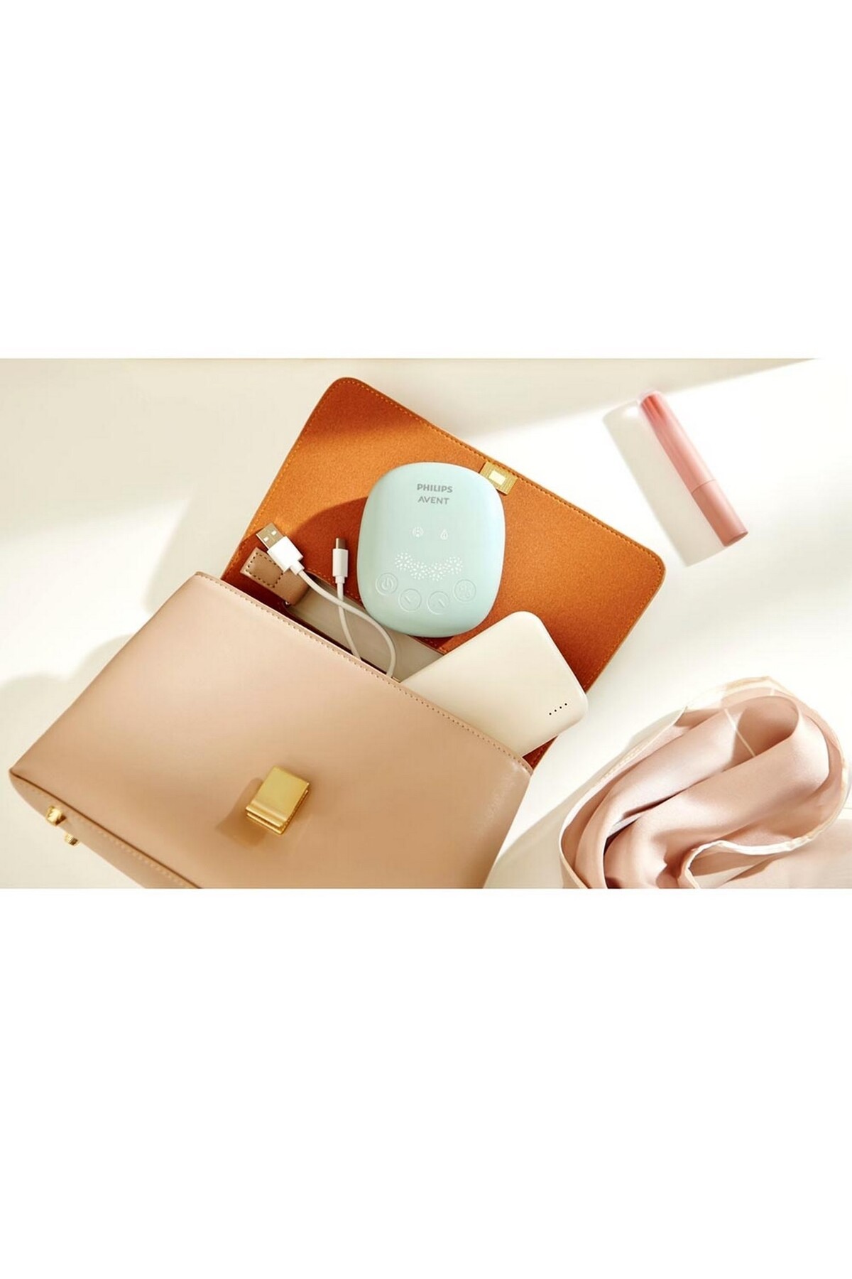 Philips Avent Essentials Tekli Elektrikli Göğüs Pompası SCF323/11 fotoğrafı 5 (önizleme)