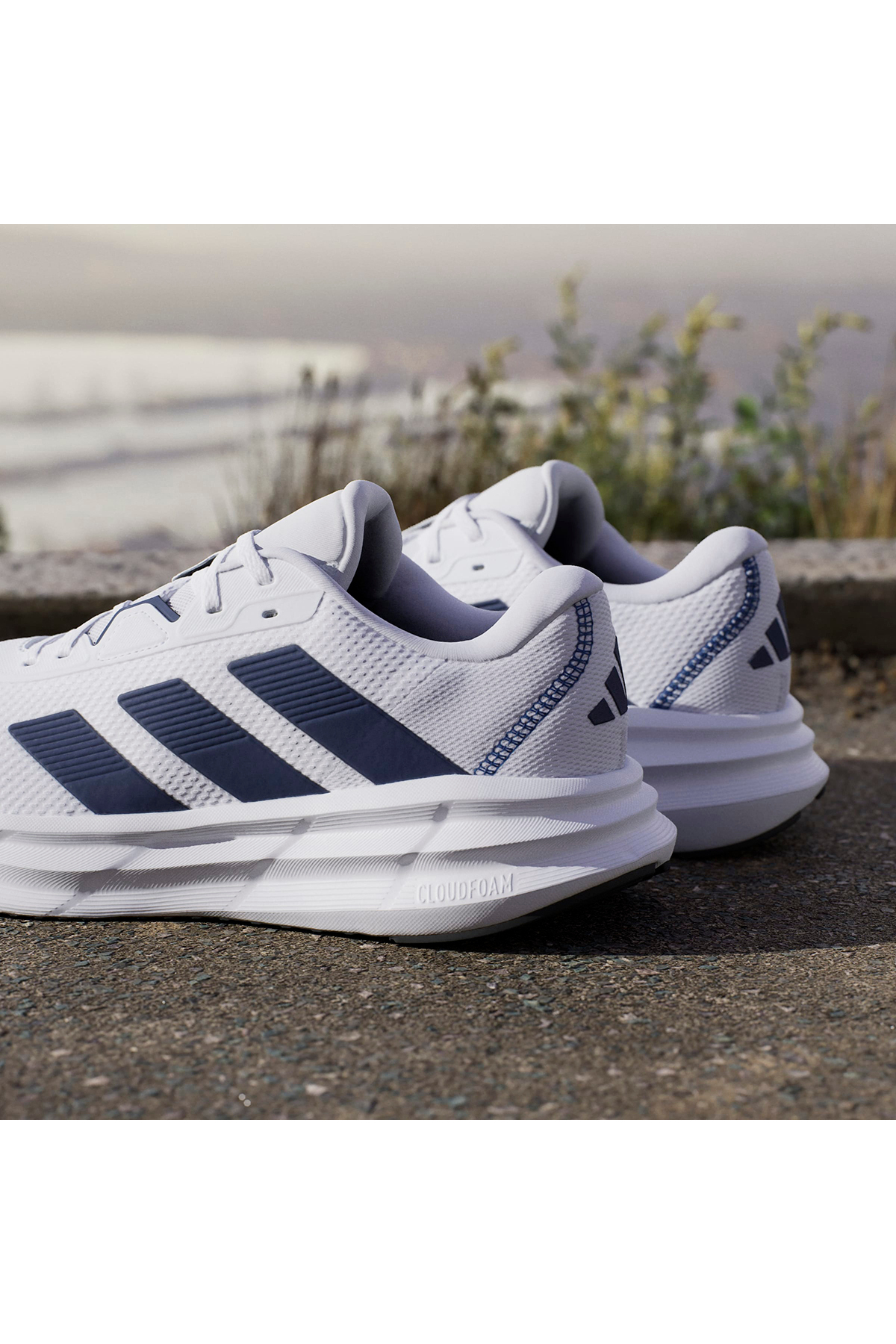 adidas  Galaxy 7 Erkek Beyaz Koşu Ayakkabısı JQ2620 - Görsel 7