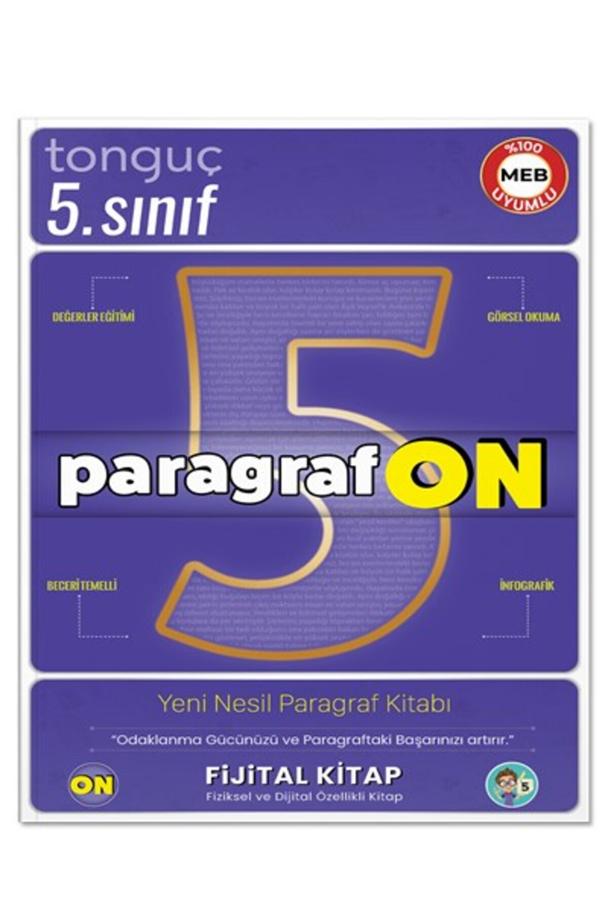 Tonguç Yayınları 5. Sınıf ParagrafON Soru Bankası -