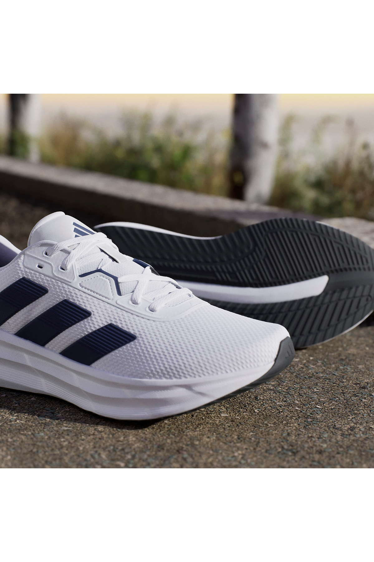 adidas  Galaxy 7 Erkek Beyaz Koşu Ayakkabısı JQ2620 - Görsel 8