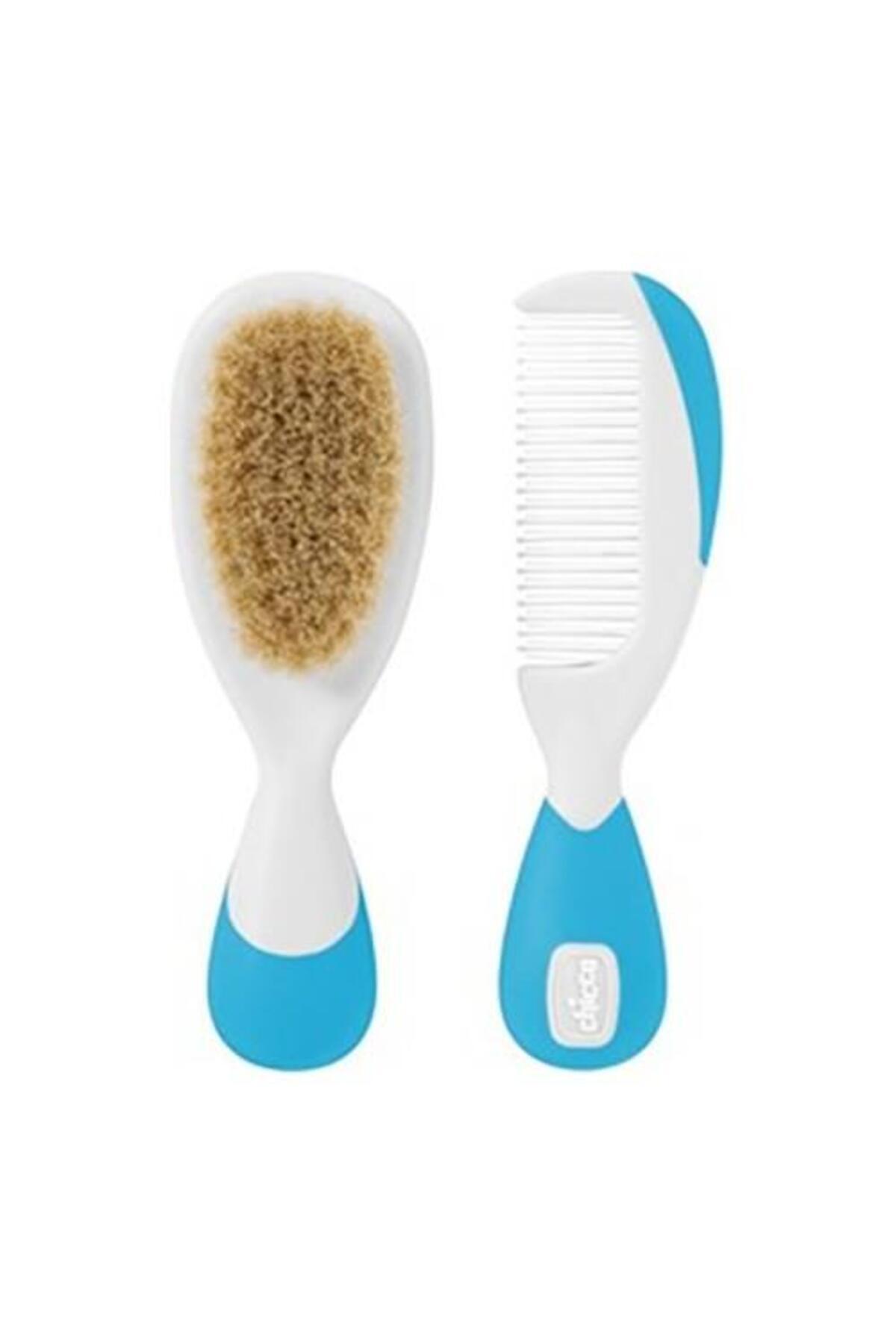 pazarella Fırça ve Tarak Seti 0 Ay+ Mavi