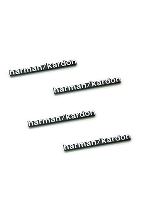Harman Kardon Harman Kordon Hoparlör Krom Metal 3m Logo Amblem 4 Lü Set