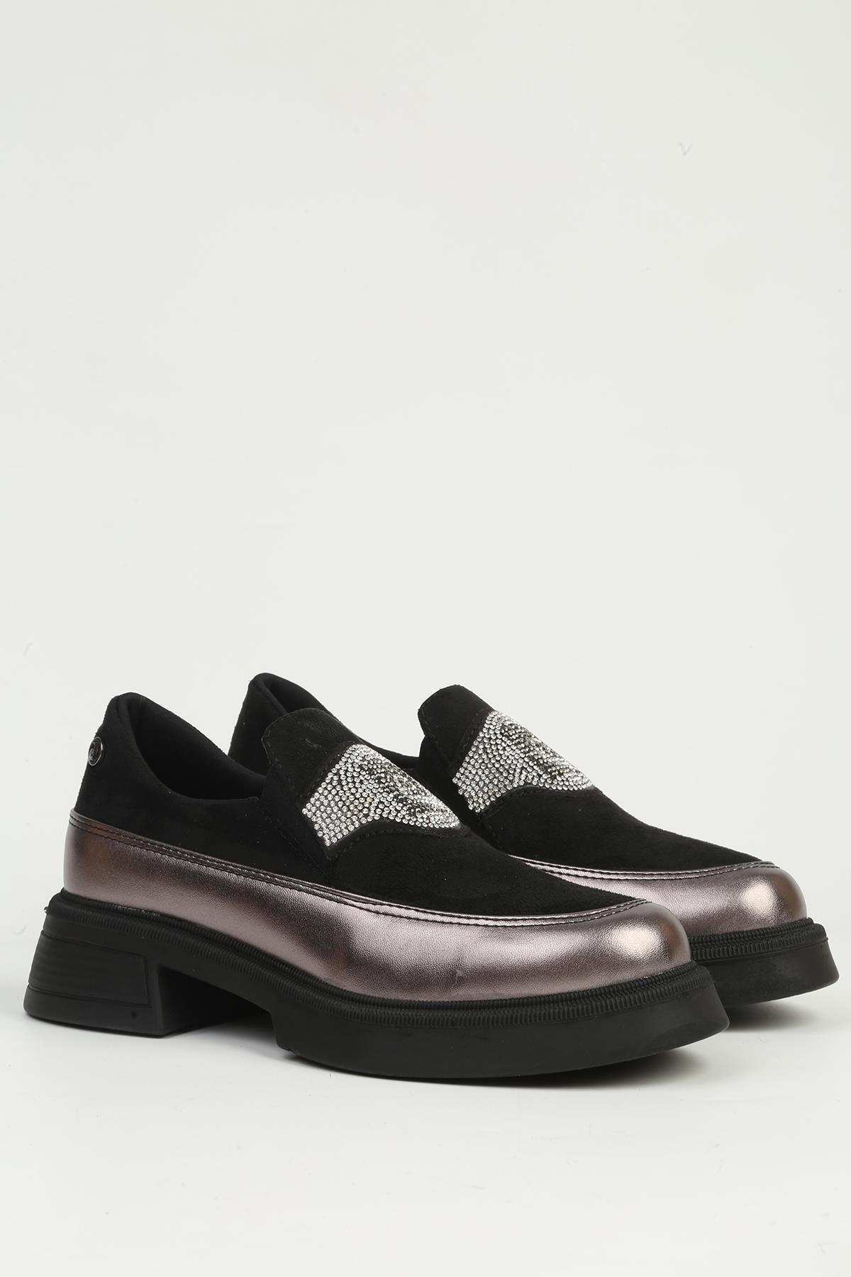 Pierre Cardin Platin Kadın Loafer PC-55217 görsel 3