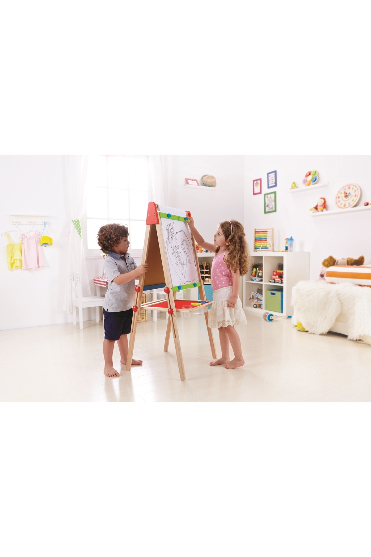 ایزلی مغناطیسی همه‌کاره دوطرفه ایستاده همراه با لوازم جانبی