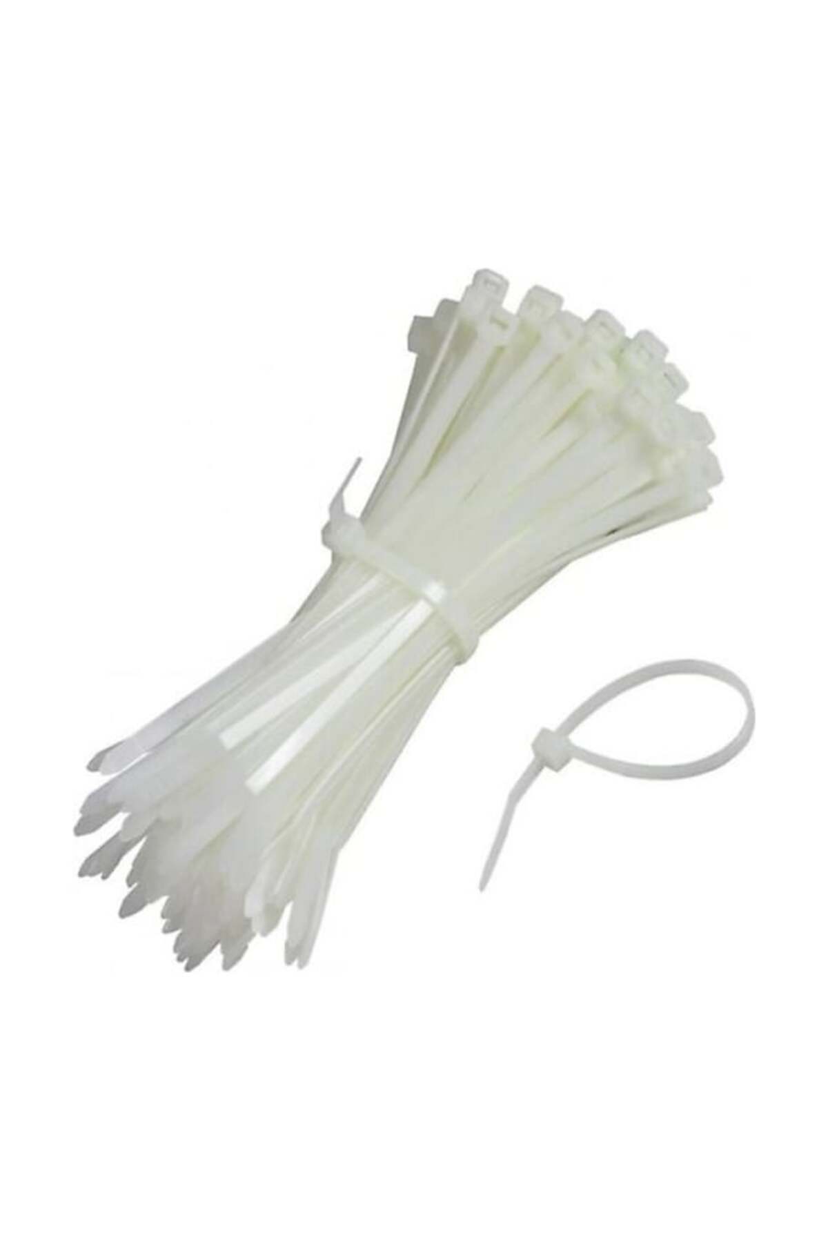 Kuzgun Ticaret Kaliteli Kablo Baglari Beyaz 3,6x140 Mm - 2547125-1923