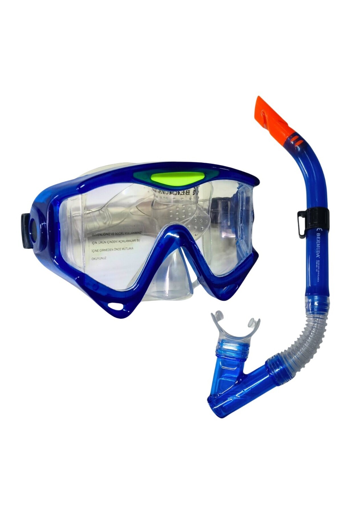 MİVOLA Maske Snorkel Dalış Seti Space - N2321A/121 (Lisinya)