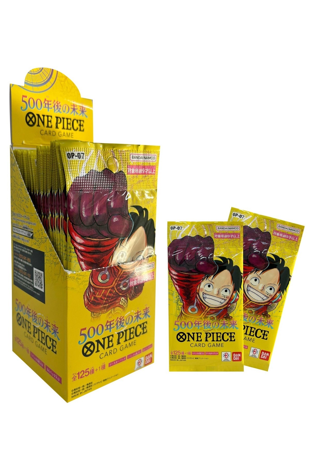 Next Plus One Piece Card Game Booster OP-7 Yellow Pack 1 Paket Trading Cards