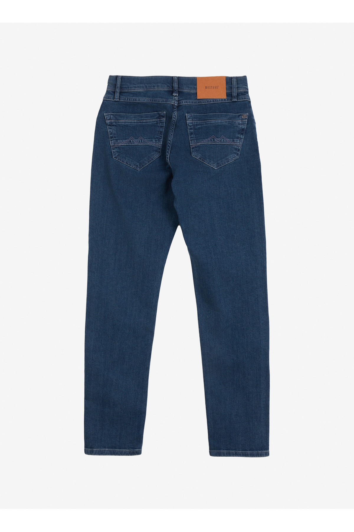 Mustang  Normal Bel Straight Mavi Erkek Denim Pantolon Washington Straight-21 - Görsel 2