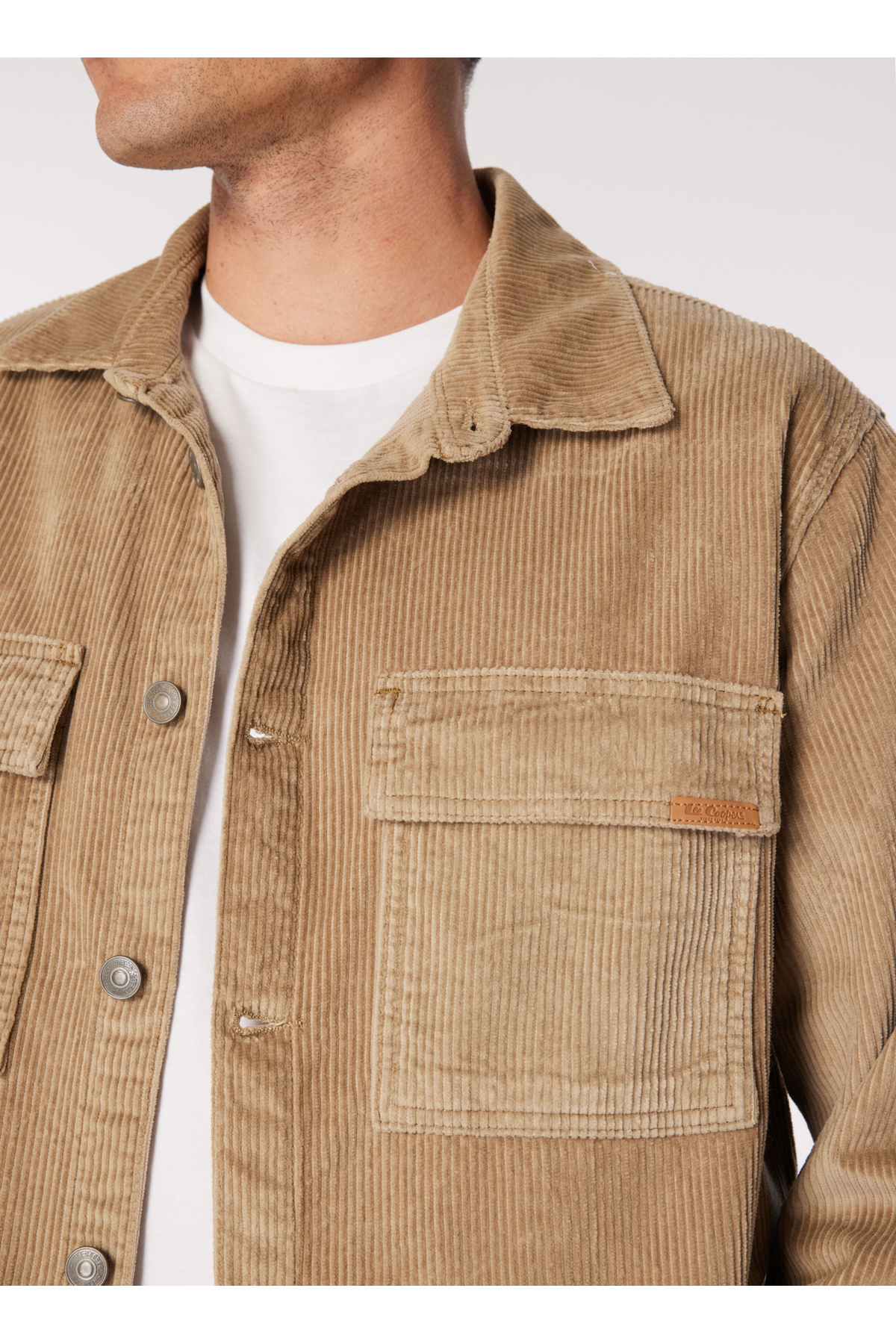 کاپشن مردانه بافتنی آستین بلند | لی کوپر Lee Cooper 251 LCM 231002 - تصویر 4