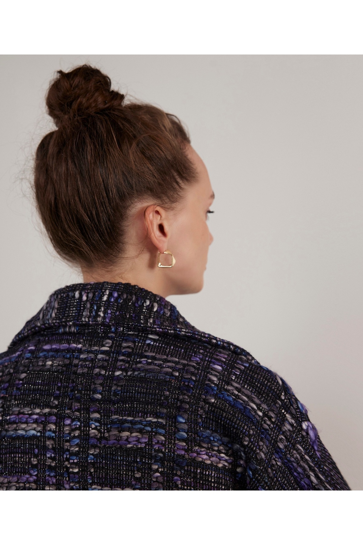 Yargıcı  Geniş Yaka Palto - Görsel 6