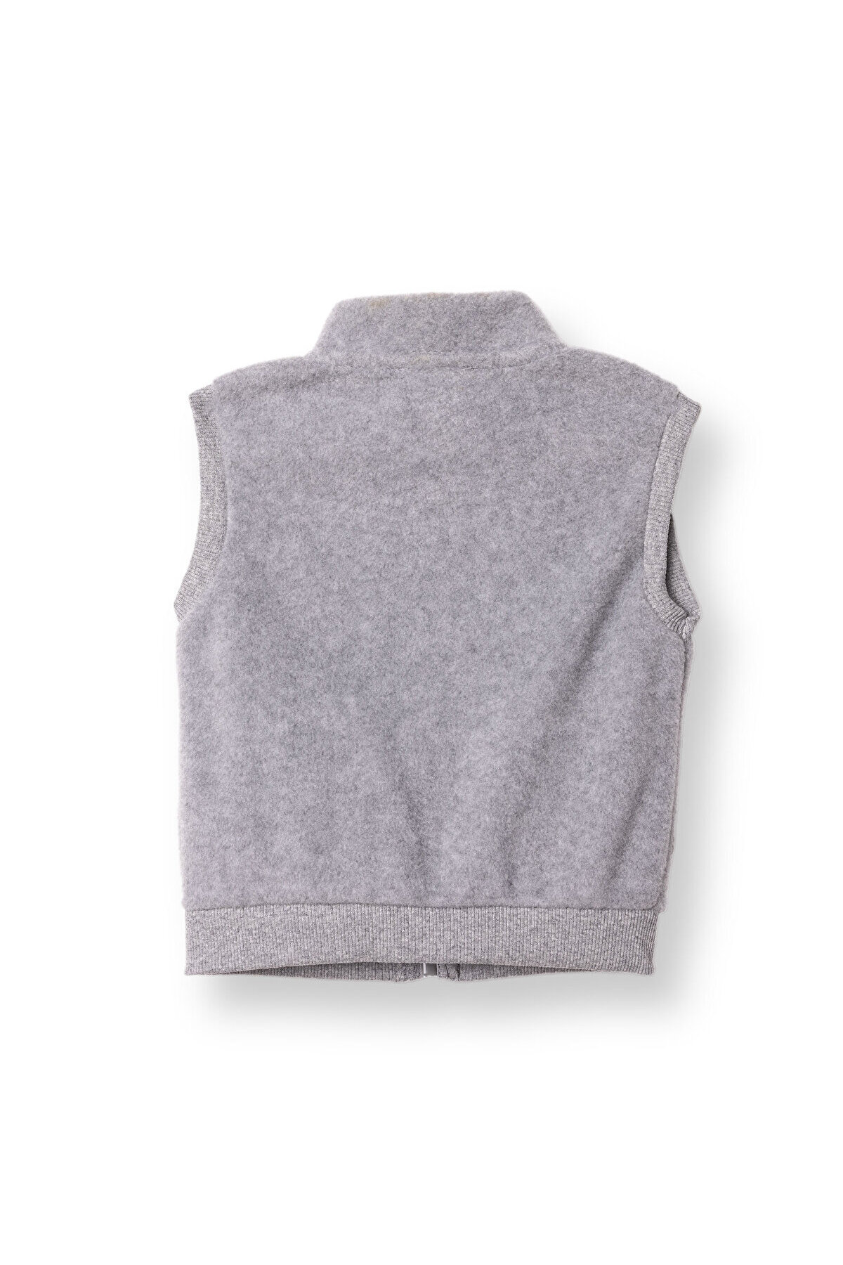 ebebek Hello Baby HelloBaby Erkek Bebek Polar Yelek Fermuarlı Hakim Yaka Atlet Kol fotoğrafı 2 (önizleme)