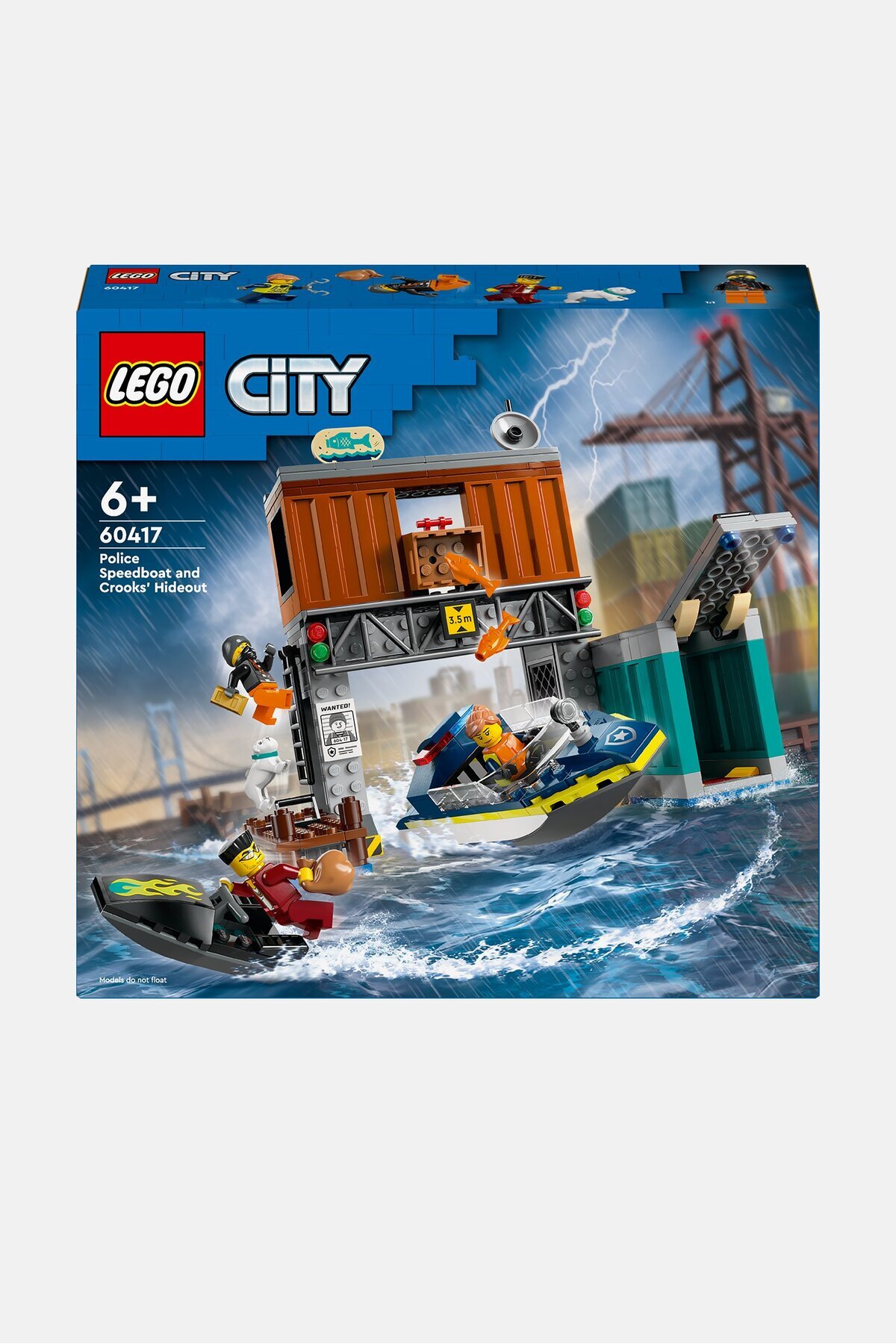 قایق سرعت پلیس شهر ۶۰۴۱۷ و مخفیگاه خلافکاران