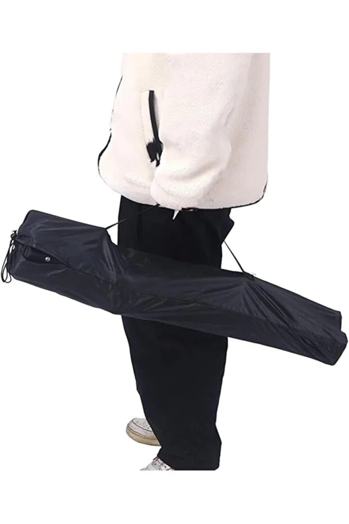 كرسي تخييم قابل للطي مع مساند للذراعين وحامل أكواب، كرسي شاطئ وحديقة قابل للطي (عبوة من 3 قطع)