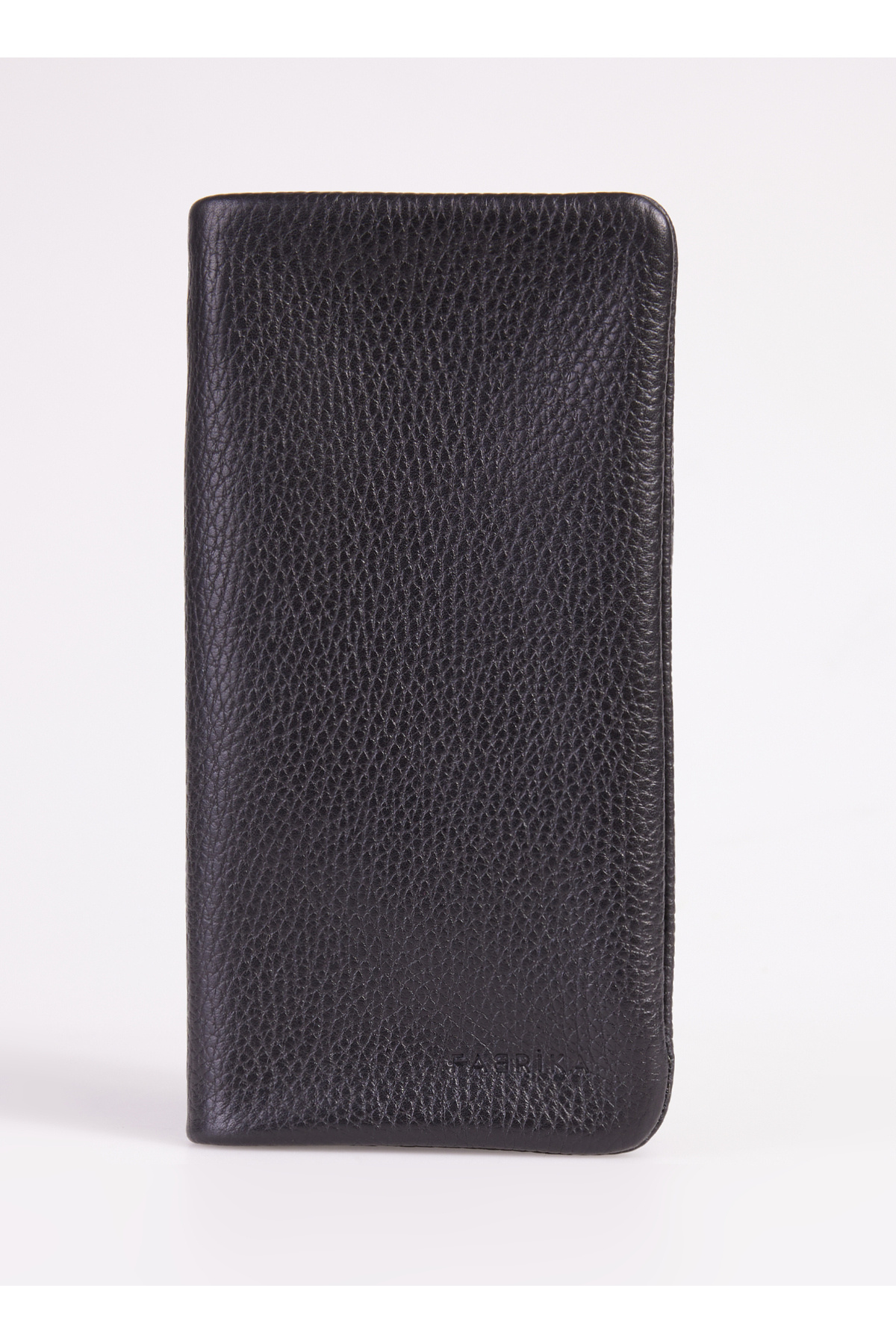 فابریکا کیف پول چرمی مردانه مشکی سایز 10x19x3 سانتی‌متر، مدل FrkByn 517 Flt