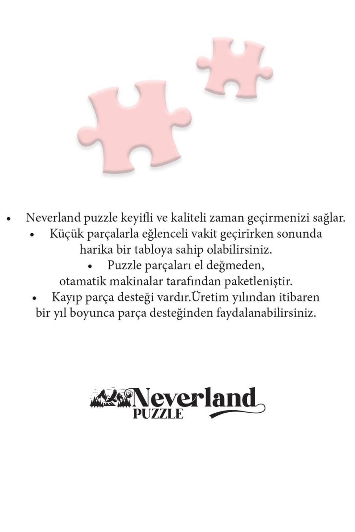 Neverland 2 ADET 1000 PARÇA PUZZLE -ÖZGÜR AT VE YAŞAM AĞACI