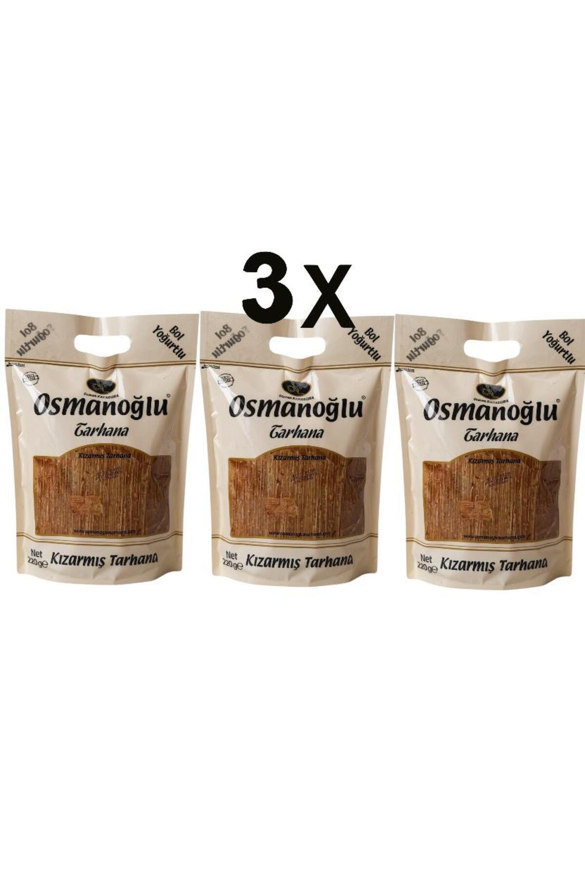 OSMANOĞLU TARHANA Enfes Kızarmış Tarhana 220gr 3 Adet