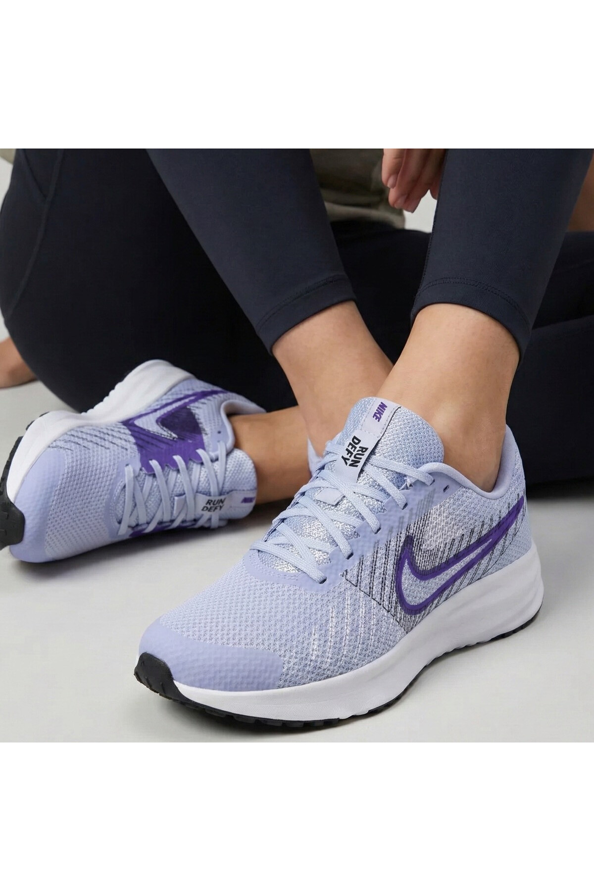 Nike Run Defy Lila Kadın Yürüyüş Ayakkabısı Sportie - Fiyatı