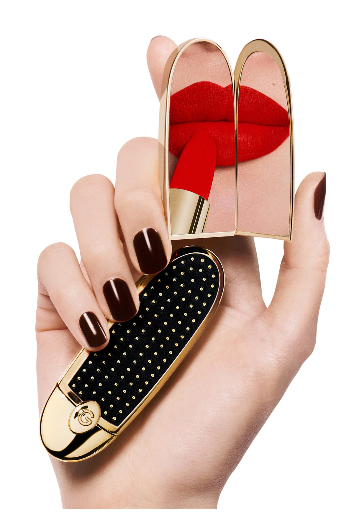 جعبه رژ لب Rouge G جعبه رژ لب Les Studs — مشکی ۳۳۴۶۴۷۰۴۳۹۴۲۹ — تصویر 3 از 4